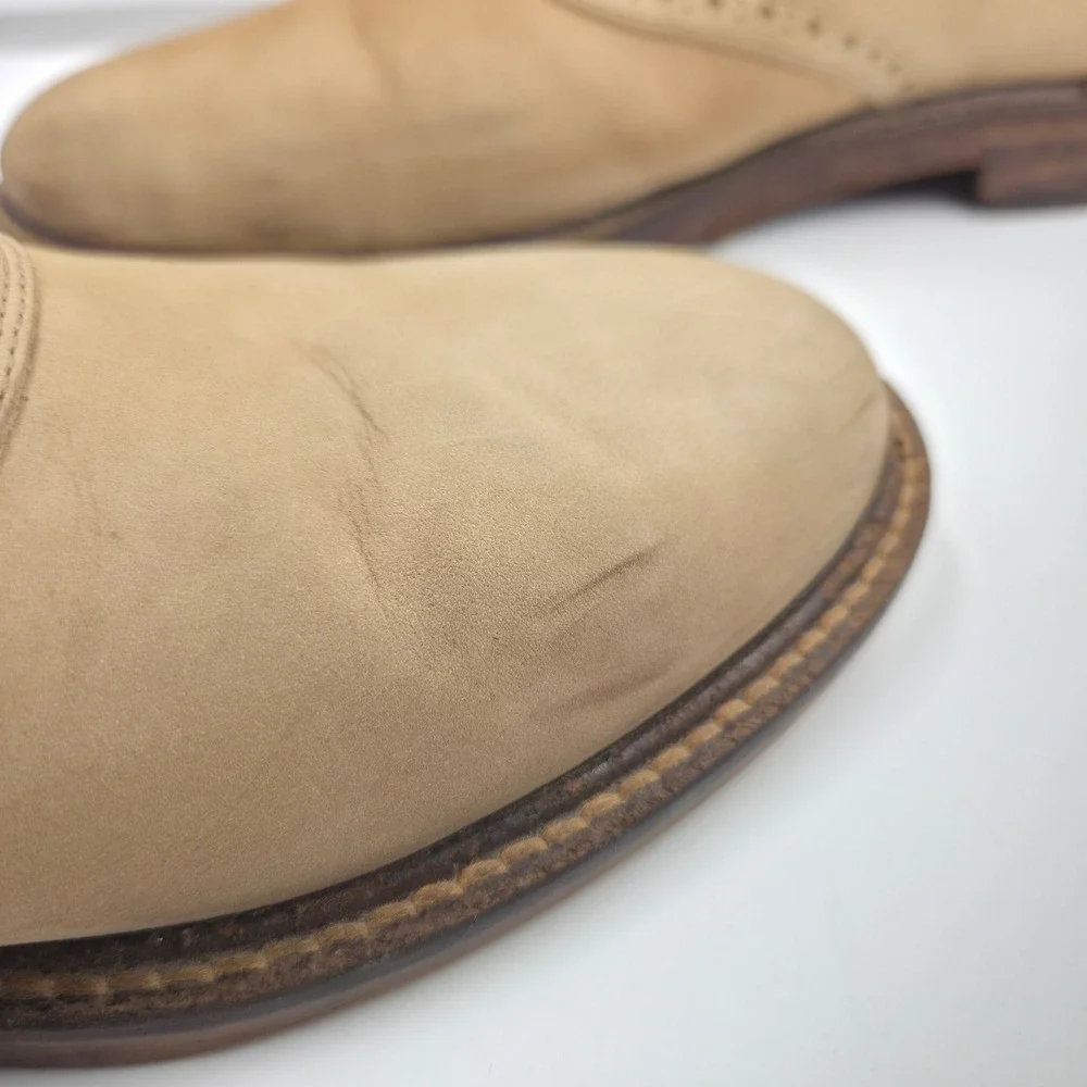 Cole Haan Mens Tan Beige Leather Saddle Shoes Oxfords 20-4173 Size 11 M